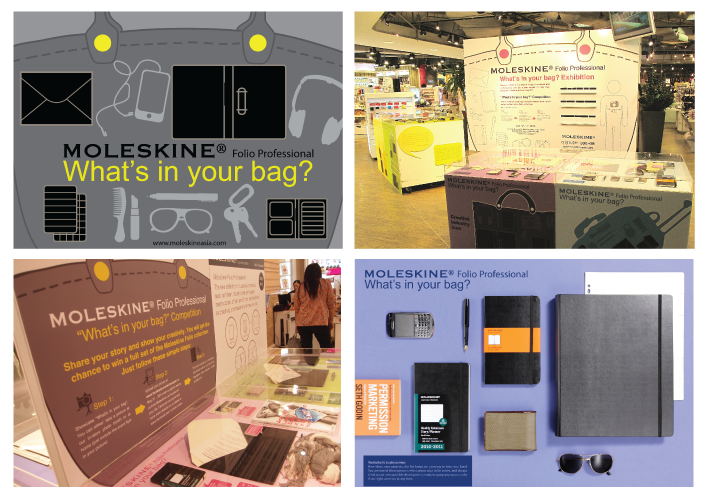 MOLESKINE:  Whats In Your Bag